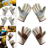 Maxbell Fruit Picking Gloves Canvas AntiSlip Gardening Gloves for Farm Planting Yard Style A