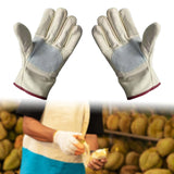 Maxbell Fruit Picking Gloves Canvas AntiSlip Gardening Gloves for Farm Planting Yard Style A