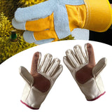 Maxbell Fruit Picking Gloves Canvas AntiSlip Gardening Gloves for Farm Planting Yard Style B