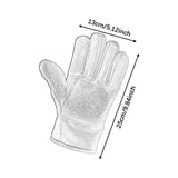 Maxbell Fruit Picking Gloves Canvas AntiSlip Gardening Gloves for Farm Planting Yard Style B