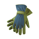 Maxbell Gardening Gloves Anti-slip Roses Pruning Gloves for Planting Digging Pruning Green Blue