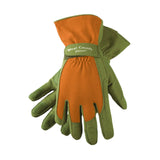 Maxbell Gardening Gloves Anti-slip Roses Pruning Gloves for Planting Digging Pruning Green Yellow