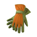 Maxbell Gardening Gloves Anti-slip Roses Pruning Gloves for Planting Digging Pruning Green Yellow