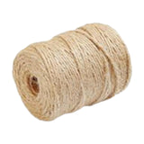 Maxbell 328ft Jute Twine String Twisted Cord Farmhouse for Crafts Art Home Hemp Rope