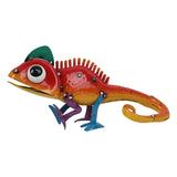 Maxbell Lizard Sculpture Garden Statue Gift Metal Yard Art for Balcony Patio Outdoor