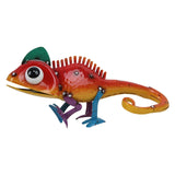 Maxbell Lizard Sculpture Garden Statue Gift Metal Yard Art for Balcony Patio Outdoor