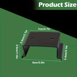 Maxbell Leaf Blower Battery Wall Mount Holder Simple Installation Metal Tool Storage