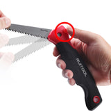 Maxbell Drywall Saw Triple Ground Teeth Cutter Folding for Plywood Wallboard Pruning