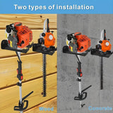 Maxbell Garage Organizer Trimmer Rack Organizer for Garden Tools Grass Hedge Trimmer