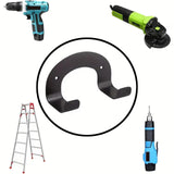 Maxbell Power Tool Utility J Hook Electric Drill Storage Rack for Warehouse Workshop