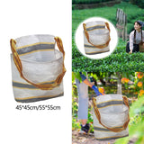 Maxbell Picking Bag Grocery Bags Organizer Harvest Apron for Vegetables Fruits Berry 45x45cm
