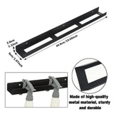 Maxbell Detailing Spray Bottle Holder Wall Mount Black for Workspace Garage Workshop