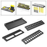 Maxbell Utility Tool Holder Wall Mount for Woodworking Tools Small Items Screws Nuts