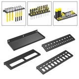 Maxbell Utility Tool Holder Wall Mount for Woodworking Tools Small Items Screws Nuts