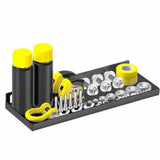 Maxbell Utility Tool Holder Wall Mount for Woodworking Tools Small Items Screws Nuts