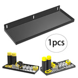 Maxbell Utility Tool Holder Wall Mount for Woodworking Tools Small Items Screws Nuts