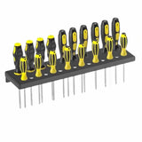 Maxbell Screwdrivers Holder Wall Mounted Heavy Duty Screwdriver Organizer for Garage