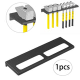 Maxbell Hammer Holder Wall Mount Metal Utility Tool Rack for Workshop Home Workbench
