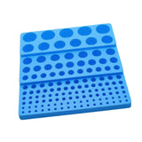 Maxbell Milling Cutter Storage Box Holder Sturdy Accessory Professional Storage Tray blue