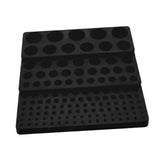 Maxbell Milling Cutter Storage Box Holder Sturdy Accessory Professional Storage Tray black