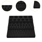 Maxbell Milling Cutter Storage Box Holder Sturdy Accessory Professional Storage Tray black