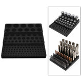 Maxbell Milling Cutter Storage Box Holder Sturdy Accessory Professional Storage Tray black