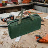 Maxbell Heavy Duty Tool Bag Carry Canvas Tool Tote for Work Home Improvemen Handymen Style A