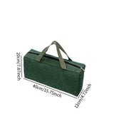 Maxbell Heavy Duty Tool Bag Carry Canvas Tool Tote for Work Home Improvemen Handymen Style B
