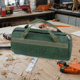 Maxbell Heavy Duty Tool Bag Carry Canvas Tool Tote for Work Home Improvemen Handymen Style D