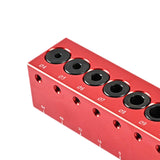 Maxbell Drill Guide Jig Accessories Sturdy Punch Drilling Jig Convenient Drill Block