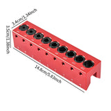 Maxbell Drill Guide Jig Accessories Sturdy Punch Drilling Jig Convenient Drill Block