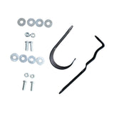 Maxbell Mailbox Latch and Handle Kit Metal with Screws Gaskets Nuts for Office Homes