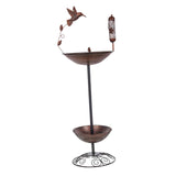 Maxbell Bird Feeder Bird Bath Waterproof Garden Yard Decor for Patio Outdoors Garden