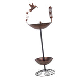 Maxbell Bird Feeder Bird Bath Waterproof Garden Yard Decor for Patio Outdoors Garden