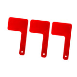 Maxbell 3Pcs Mailbox Flags Red Outdoor Universal Professional for Outgoing Mailboxes 9X5CM