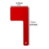 Maxbell 3Pcs Mailbox Flags Red Outdoor Universal Professional for Outgoing Mailboxes 15X7CM