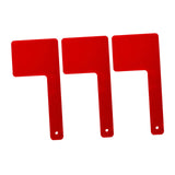 Maxbell 3Pcs Mailbox Flags Red Outdoor Universal Professional for Outgoing Mailboxes 15X7CM