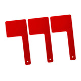 Maxbell 3Pcs Mailbox Flags Red Outdoor Universal Professional for Outgoing Mailboxes 15X7CM