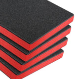 Maxbell 4Pcs Tool Box Foam, Removable for Camera Case Tabletop Miniatures DIY Crafts 56cmx45.5cmx3.8cm