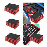 Maxbell 4Pcs Tool Box Foam, Removable for Camera Case Tabletop Miniatures DIY Crafts 56cmx45.5cmx3.8cm