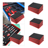 Maxbell 4Pcs Tool Box Foam, Removable for Camera Case Tabletop Miniatures DIY Crafts 56cmx45.5cmx3.8cm