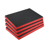 Maxbell 4Pcs Tool Box Foam, Removable for Camera Case Tabletop Miniatures DIY Crafts 56cmx45.5cmx3.8cm
