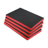 Maxbell 4Pcs Tool Box Foam, Removable for Camera Case Tabletop Miniatures DIY Crafts 56cmx45.5cmx3.8cm