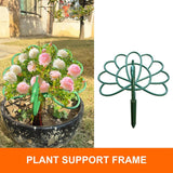 Maxbell 10 Pieces Plant Support Stakes Sturdy for Indoor Outdoor Plants Balcony Yard