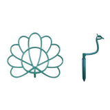 Maxbell 10 Pieces Plant Support Stakes Sturdy for Indoor Outdoor Plants Balcony Yard