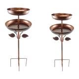 Maxbell Bird Bath Large Capacity Gifts Bird Feeder for Outdoors Bird Lovers Children Height 115 cm