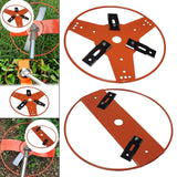 Maxbell Trimmer Head Replacement Parts Accessory 2.5cm Hole Brush Cutter Blade Head 3 Blade