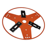 Maxbell Trimmer Head Replacement Parts Accessory 2.5cm Hole Brush Cutter Blade Head 3 Blade