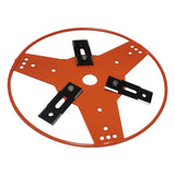 Maxbell Trimmer Head Replacement Parts Accessory 2.5cm Hole Brush Cutter Blade Head 3 Blade