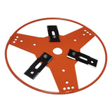 Maxbell Trimmer Head Replacement Parts Accessory 2.5cm Hole Brush Cutter Blade Head 3 Blade